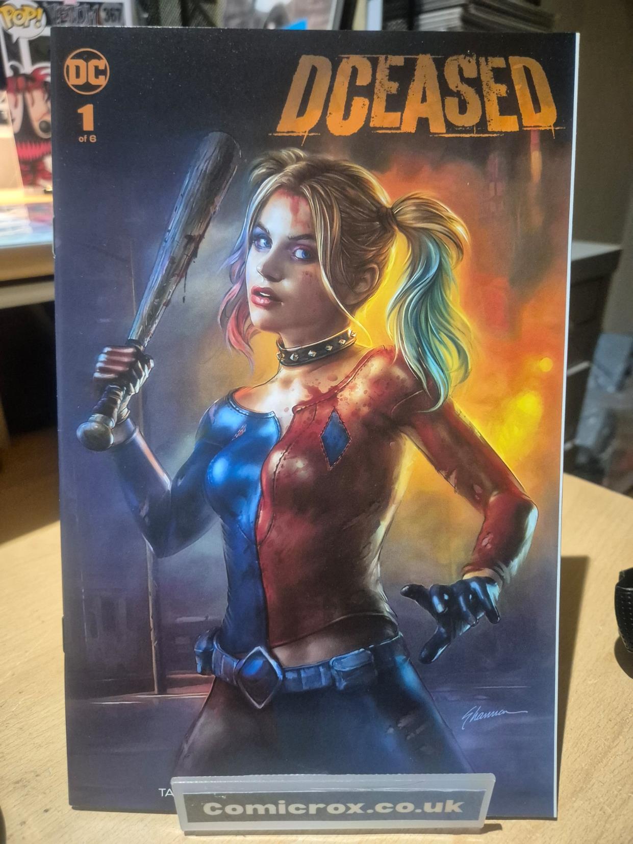DCEASED, #1, SHANNON MAER EXCLUSIVE VARIANT, NM+, MYLAR