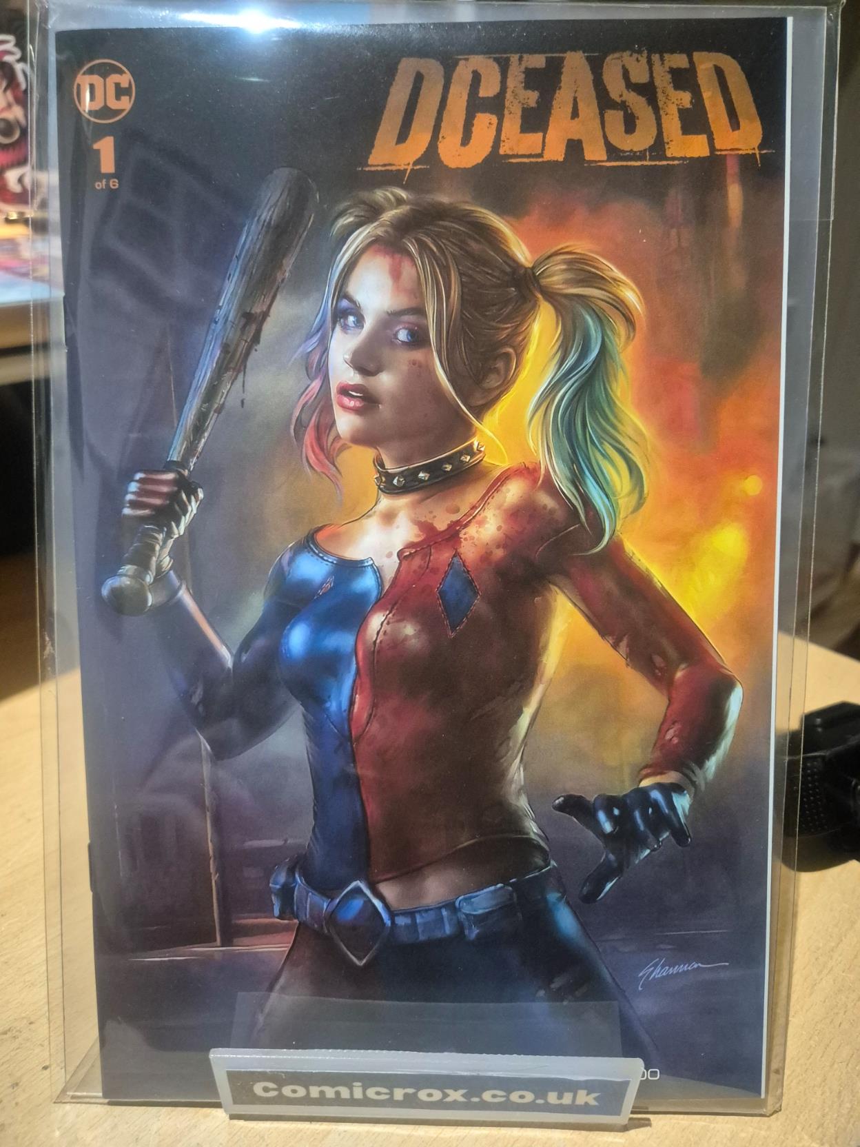 DCEASED, #1, SHANNON MAER EXCLUSIVE VARIANT, NM+, MYLAR