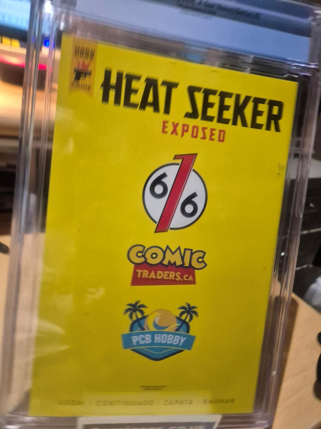 SLAB HEAT SEEKER: EXPOSED -  A GUN HONEY SERIES, #2, CEDRIC POULAT EXCLUSIVE VAR