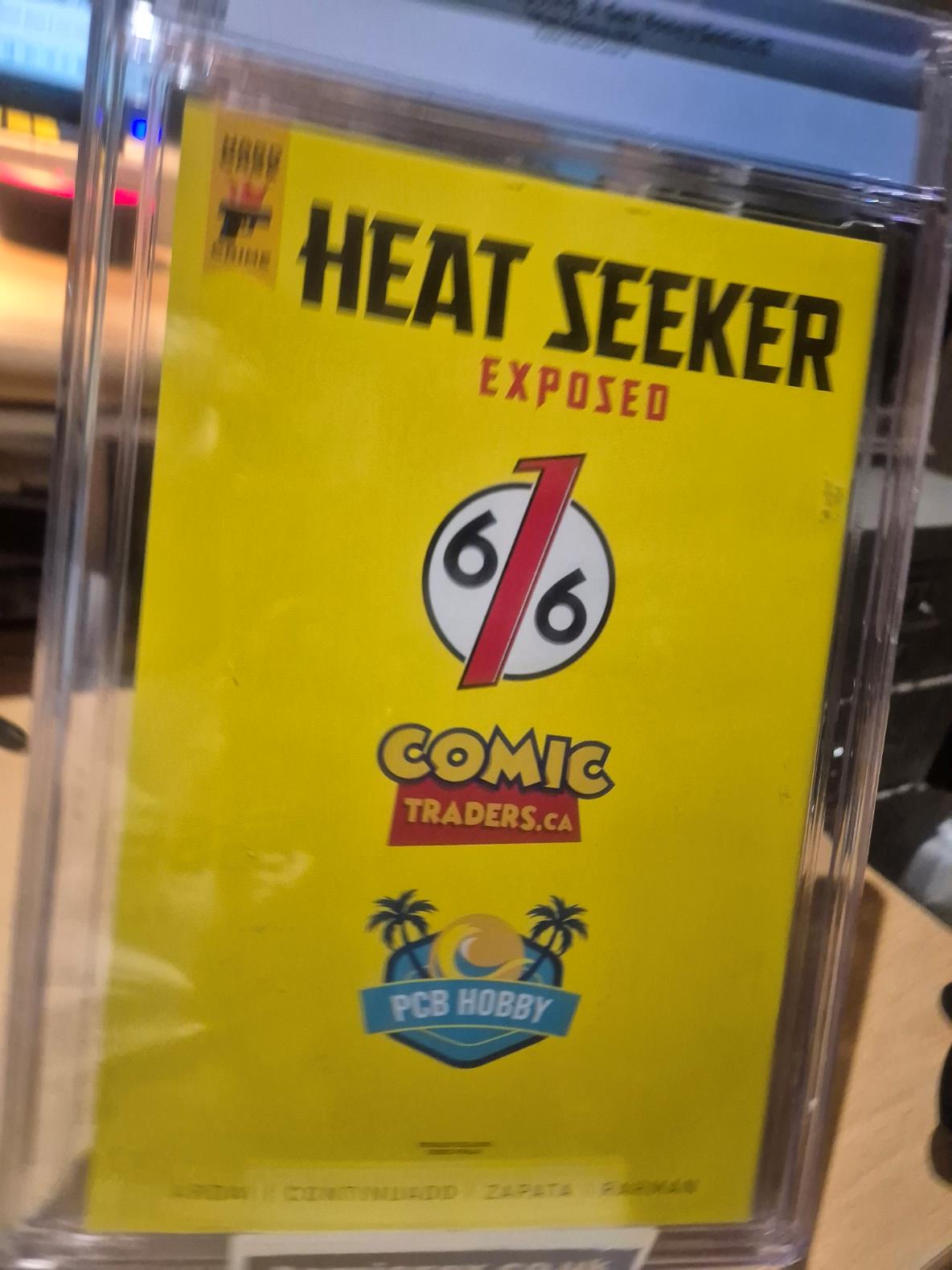 SLAB HEAT SEEKER: EXPOSED -  A GUN HONEY SERIES, #2, CEDRIC POULAT EXCLUSIVE VAR