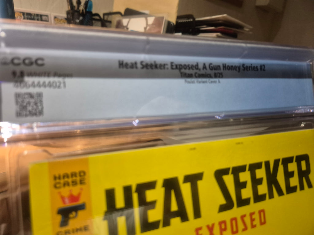 SLAB HEAT SEEKER: EXPOSED -  A GUN HONEY SERIES, #2, CEDRIC POULAT EXCLUSIVE VAR