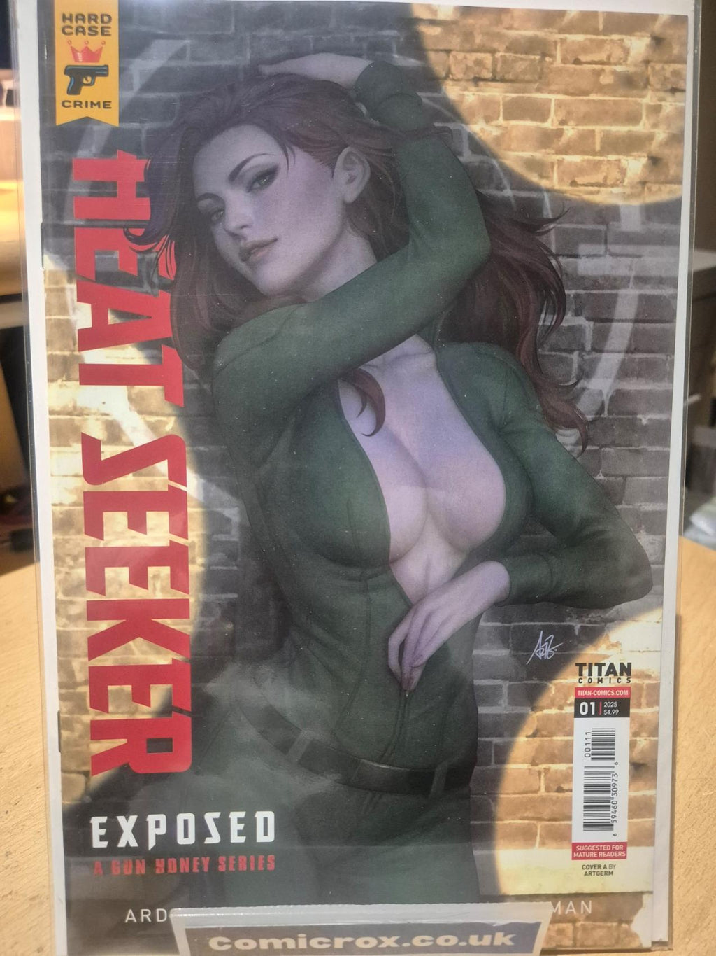 Heat Seeker: Exposed - A Gun Honey Series, #1, Artgerm Cover, Mint/New