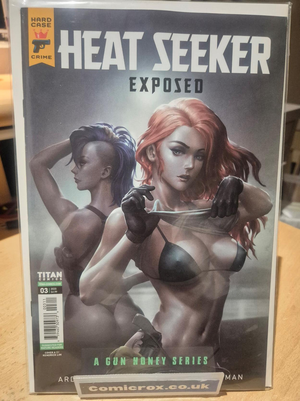 Heat Seeker: Exposed - A Gun Honey Series, #1, Artgerm Cover, Mint/New