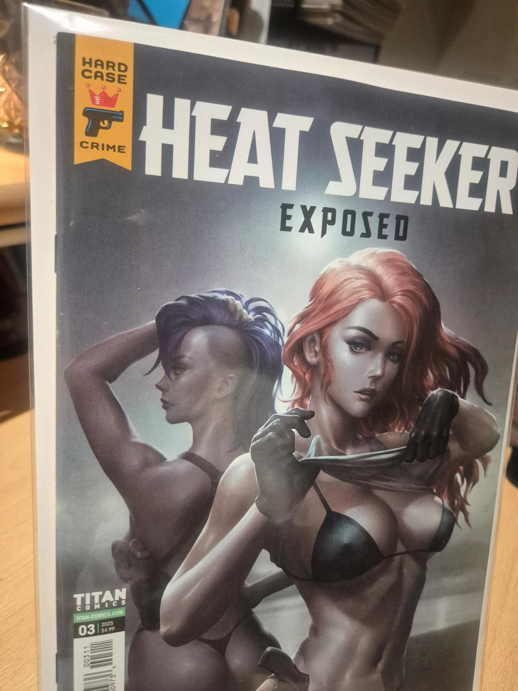 Heat Seeker: Exposed - A Gun Honey Series, #1, Artgerm Cover, Mint/New
