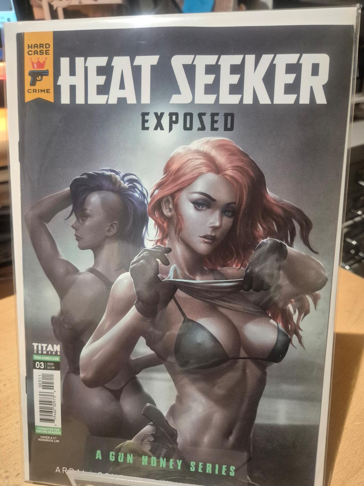 Heat Seeker: Exposed - A Gun Honey Series, #1, Artgerm Cover, Mint/New