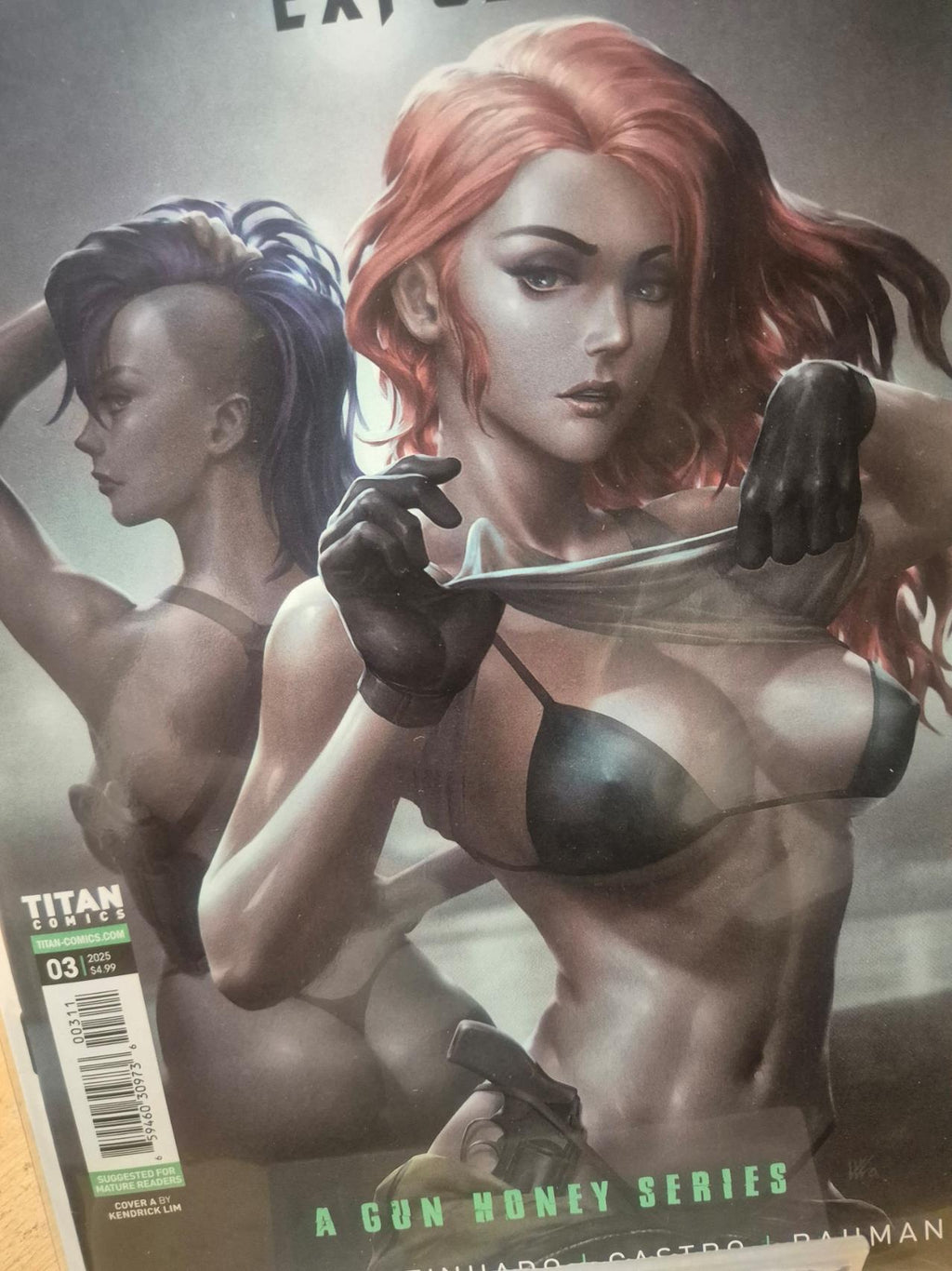 Heat Seeker: Exposed - A Gun Honey Series, #1, Artgerm Cover, Mint/New