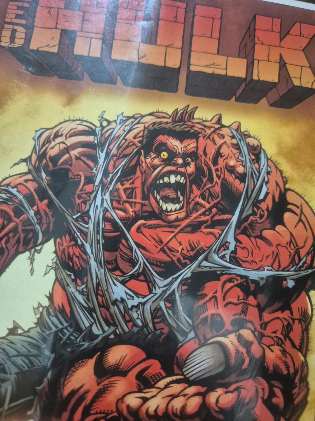 Red Hulk, #5, Danny Earls Variant, NM- New