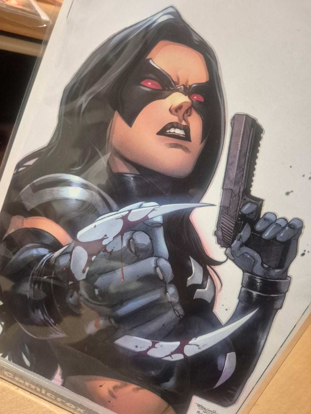 Wolverine, #39, Stephen Segovia Exclusive Virgin Variant