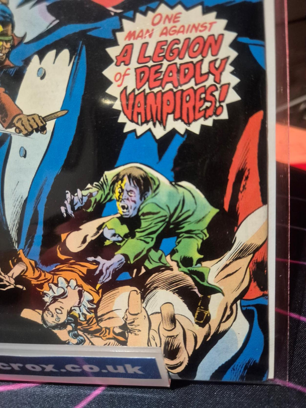 Tomb of Dracula, Vol. 1, #58, 1977, UK Price Variant, VF+ VF/NM (if not higher)