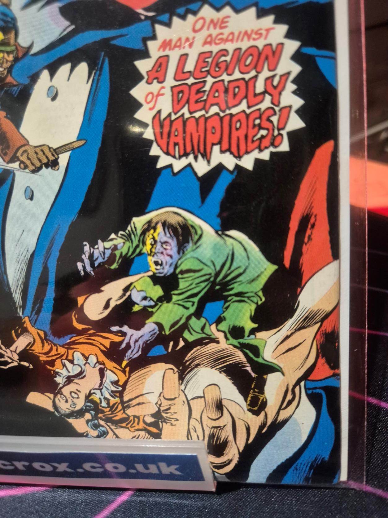 Tomb of Dracula, Vol. 1, #58, 1977, UK Price Variant, VF+ VF/NM (if not higher)