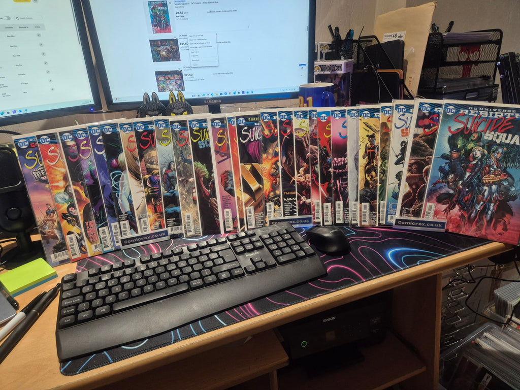 Suicide Squad, DC Rebirth, Set, Issues #1 to #26 (26 books), bagged and boarded