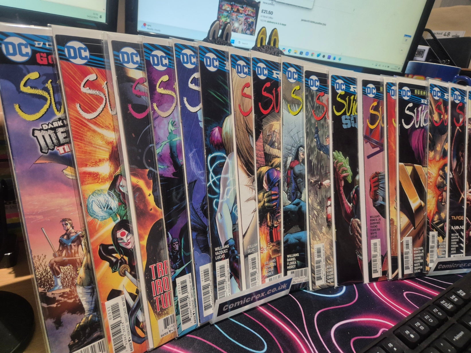 Suicide Squad, DC Rebirth, Set, Issues #1 to #26 (26 books), bagged and boarded