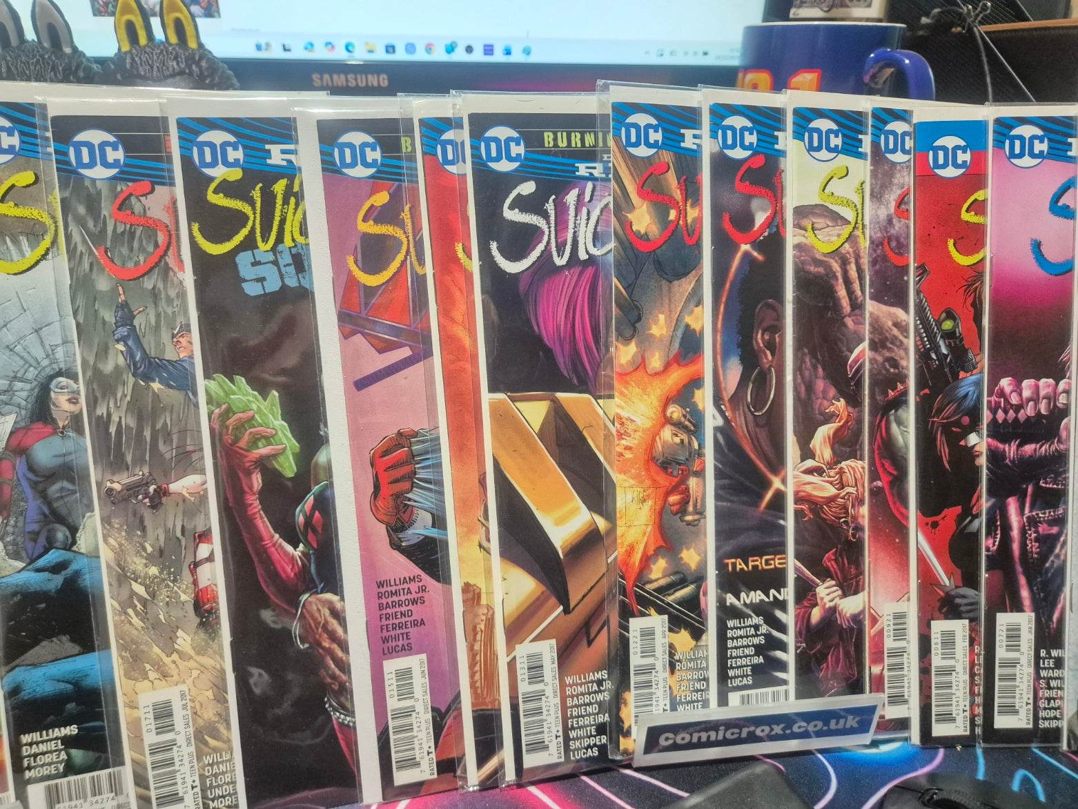 Suicide Squad, DC Rebirth, Set, Issues #1 to #26 (26 books), bagged and boarded