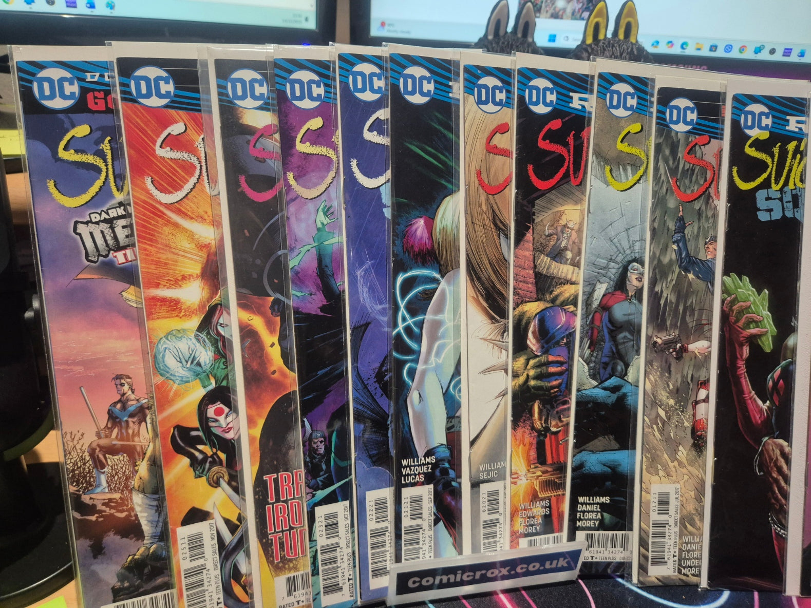 Suicide Squad, DC Rebirth, Set, Issues #1 to #26 (26 books), bagged and boarded