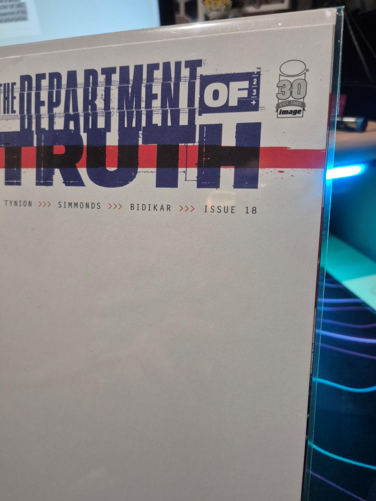The Department of Truth, #18, Blank Variant