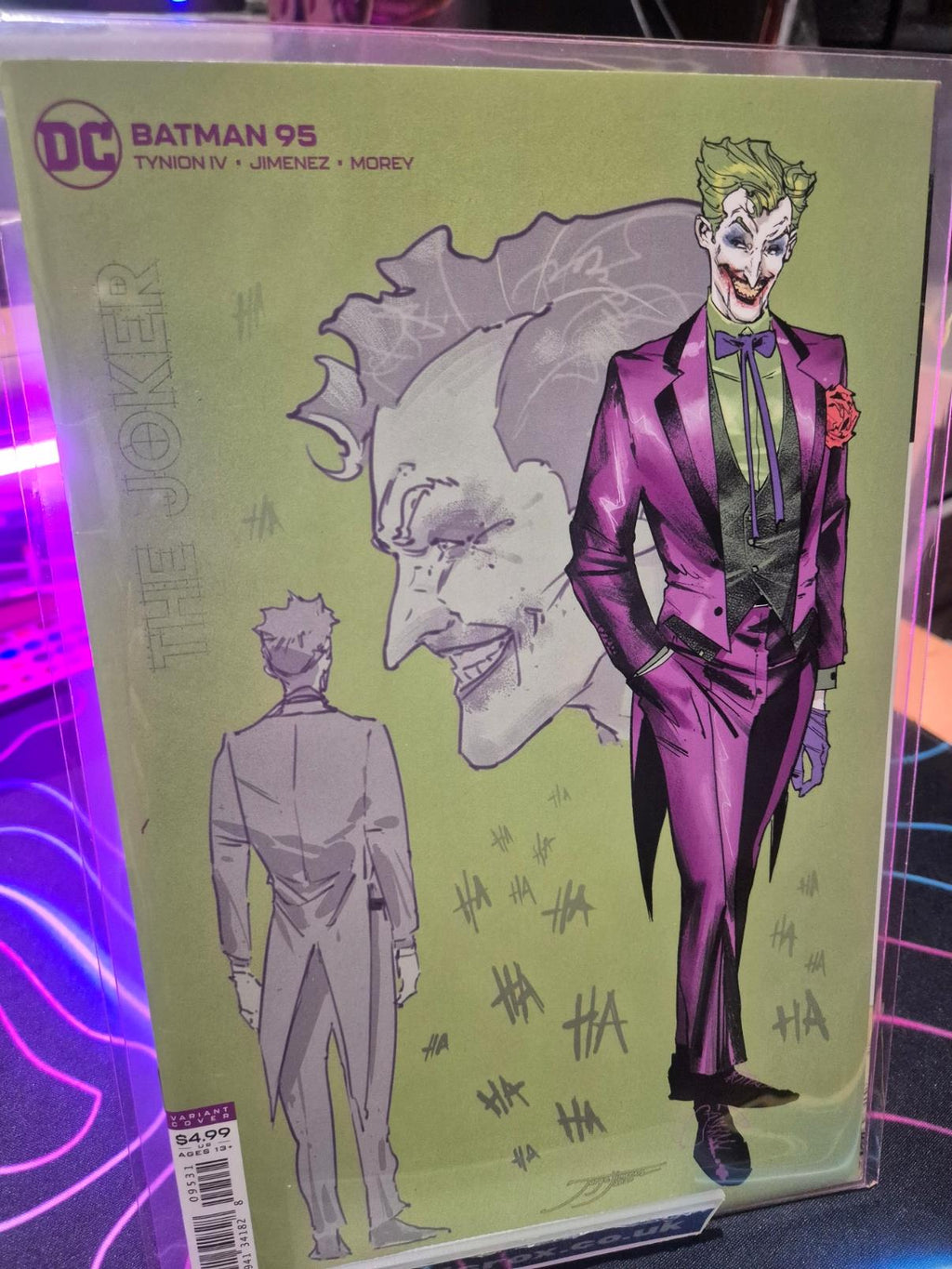 Batman, #95, Jorge Jiménez Incentive Cardstock Variant (1:25) VF/NM