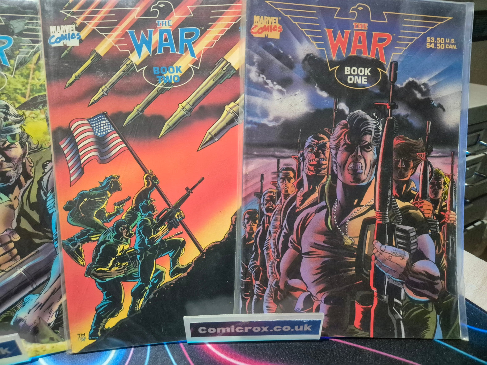 Marvels, The War, Books 1 to 4, Full Set, New Universe. NM