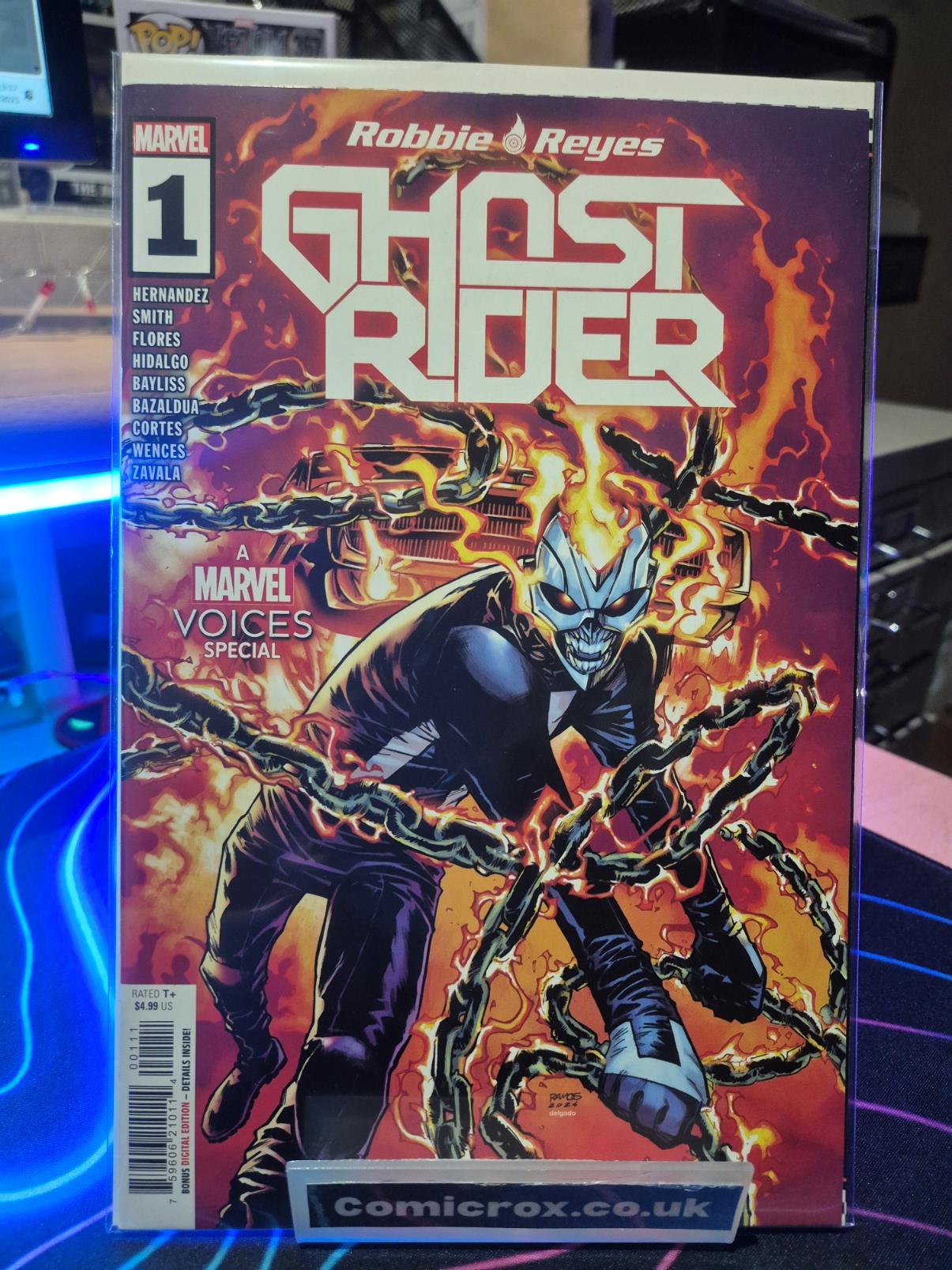 Ghost Rider, #1, Robbie Reyes Marvel Special, New
