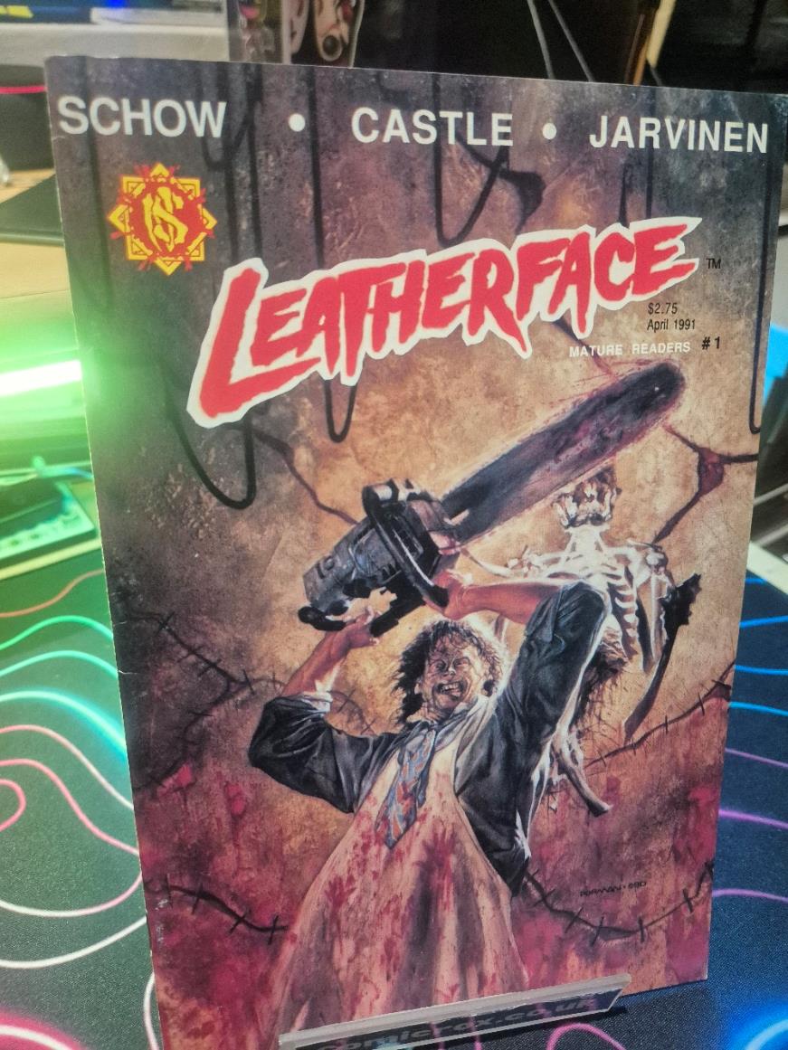 LeatherFace #1, 1991, Key Issue,  Northstar Publishing, NM - Rare Book