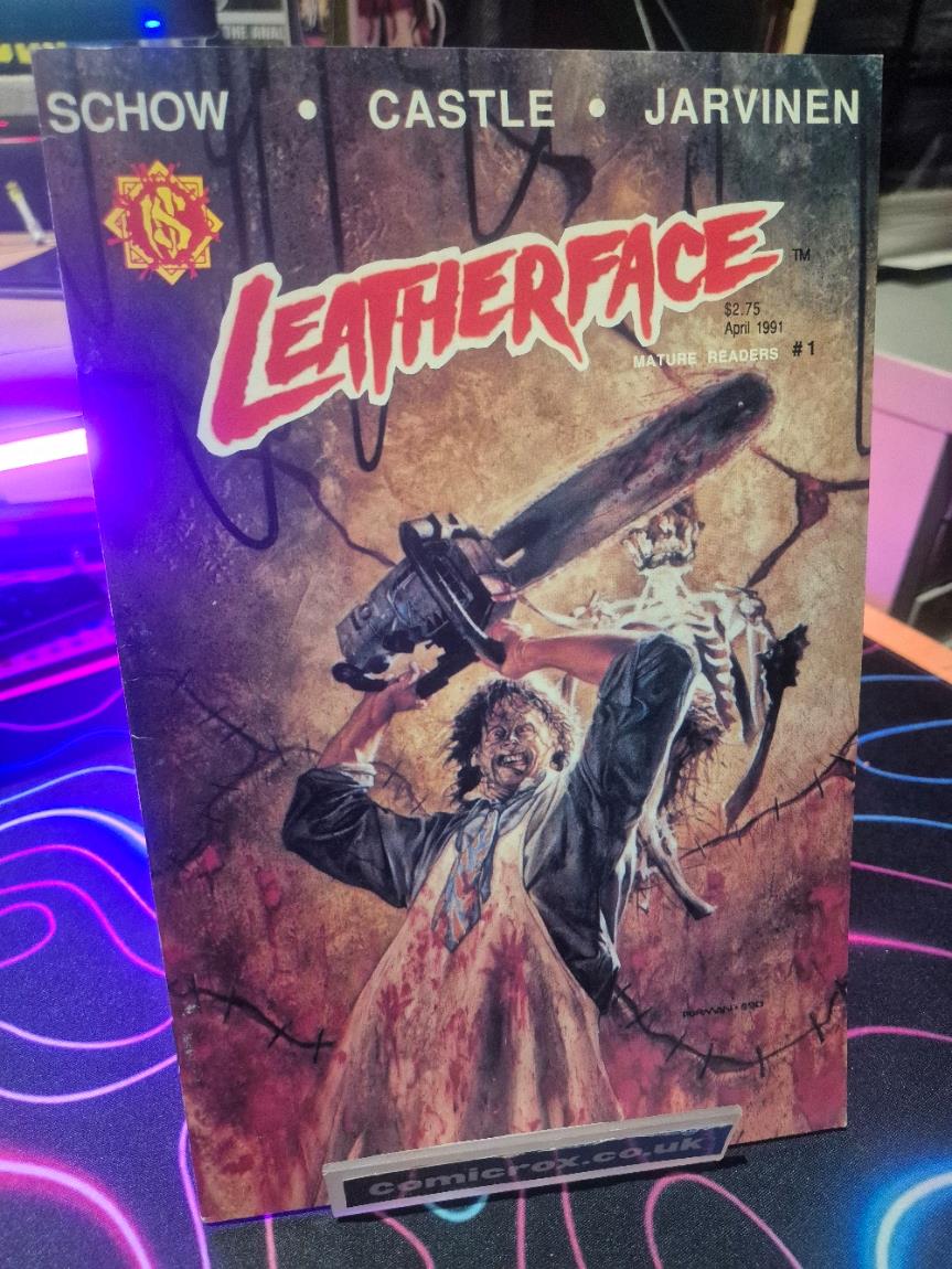 LeatherFace #1, 1991, Key Issue,  Northstar Publishing, NM - Rare Book