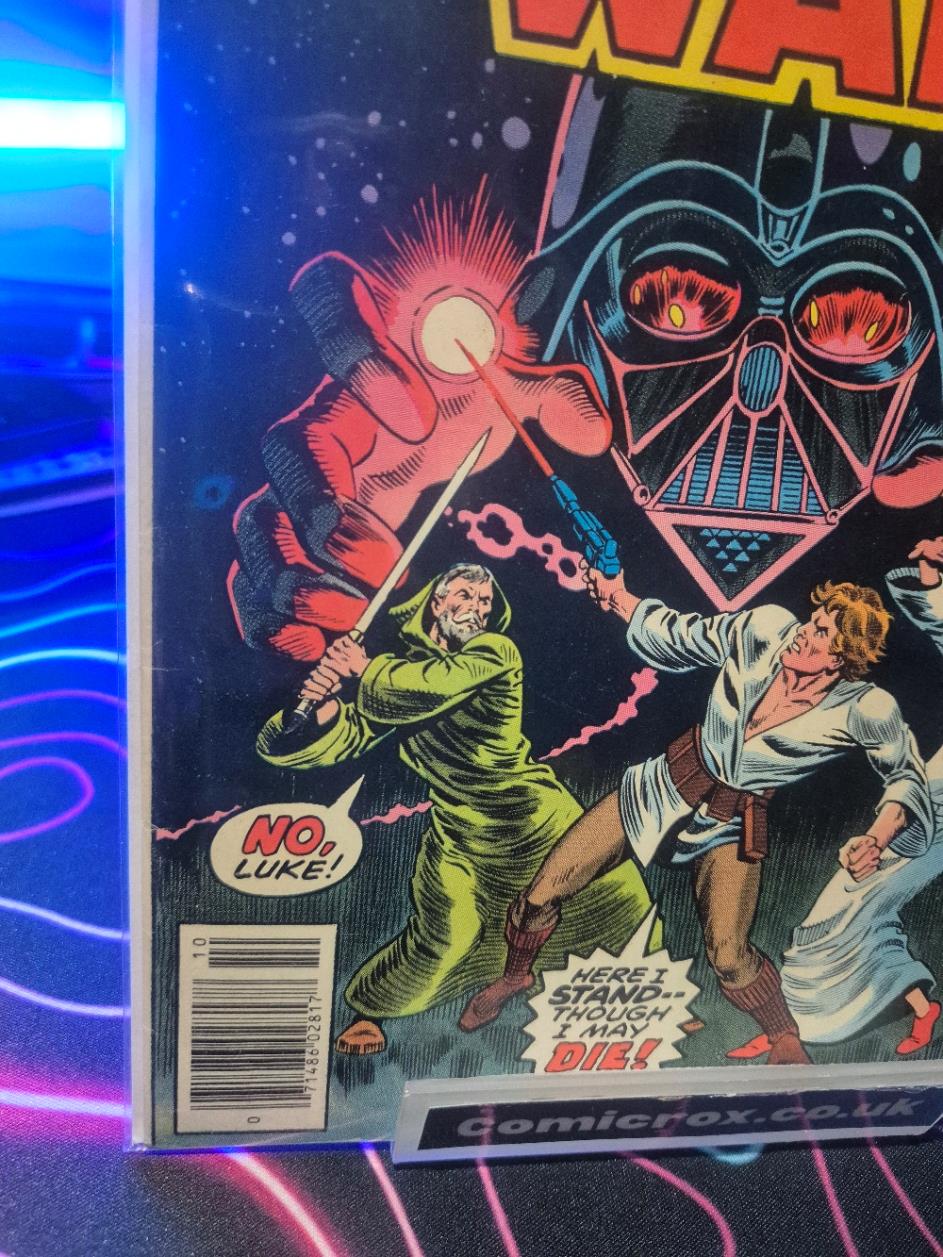 Star Wars, #4, 1977, Bronze Age, UK Price Variant, Key Death of Obe-Wan, Great c