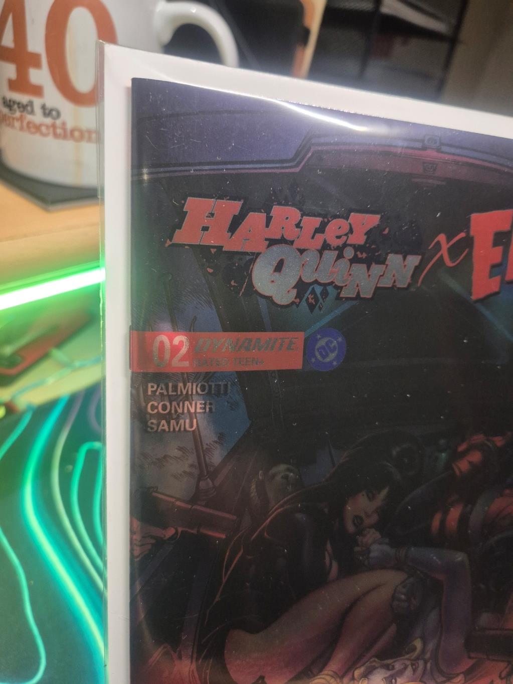 Harley Quinn X Elvira, #2, Chad Hardin Foil Variant, New/NM