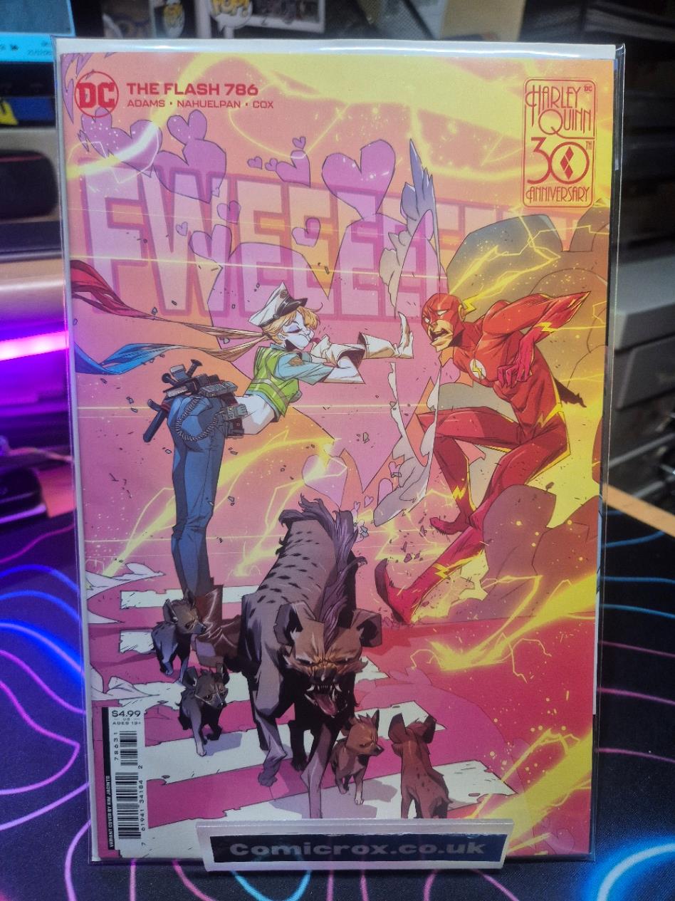 THE FLASH  #786 Kim Jacinto Harley Quinn 30th Anniversary Variant, New/NM