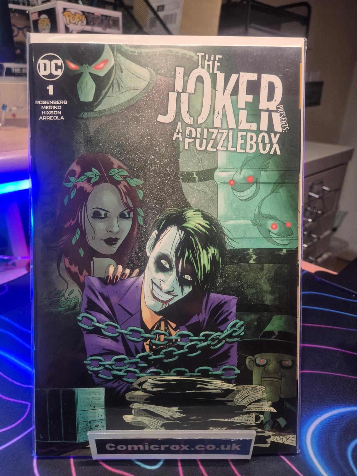 The Joker Presents: A Puzzlebox #1 Megan Hutchison-Cates Variant, New/NM