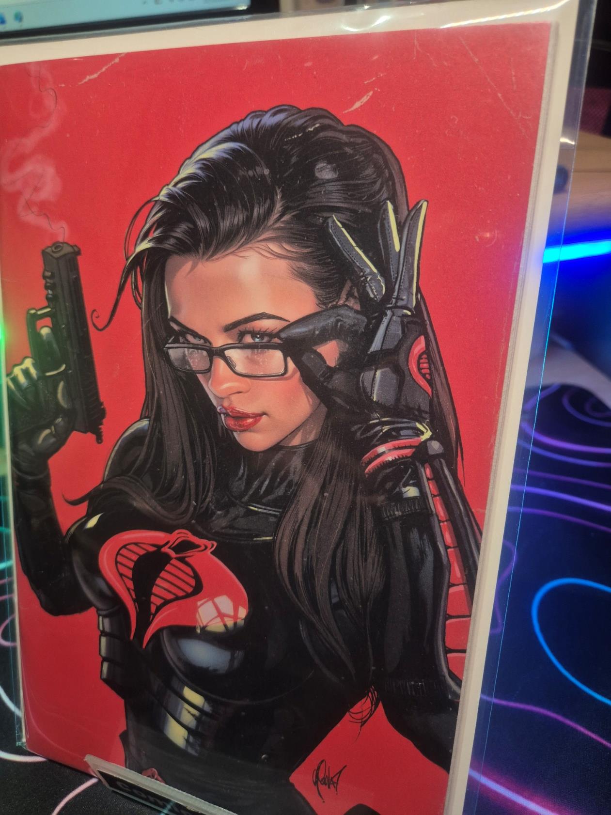 G.I. Joe: A Real American Hero #1 Cédric Poulat Excl Virgin Variant, ltd 750 NEW