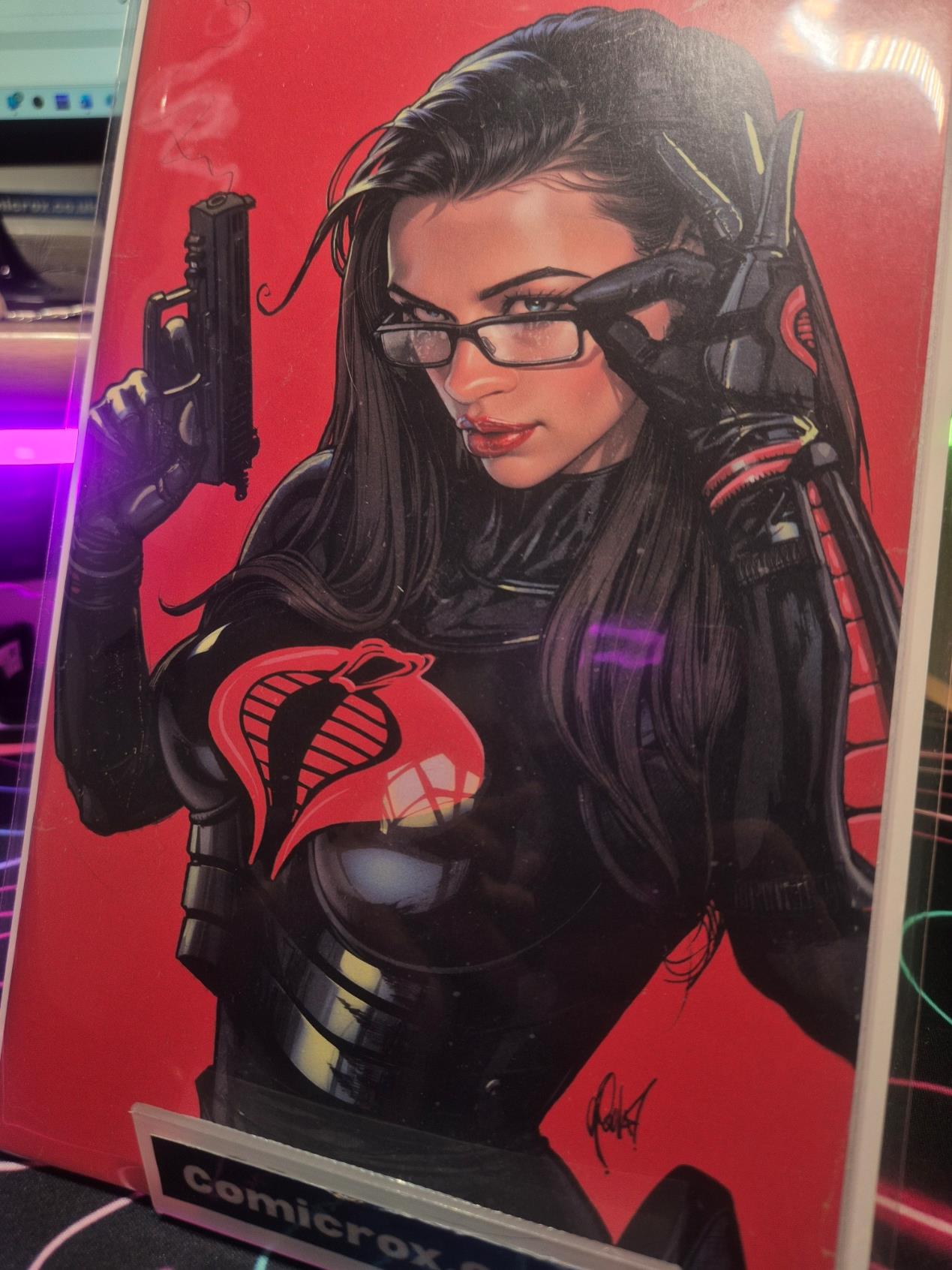 G.I. Joe: A Real American Hero #1 Cédric Poulat Excl Virgin Variant, ltd 750 NEW