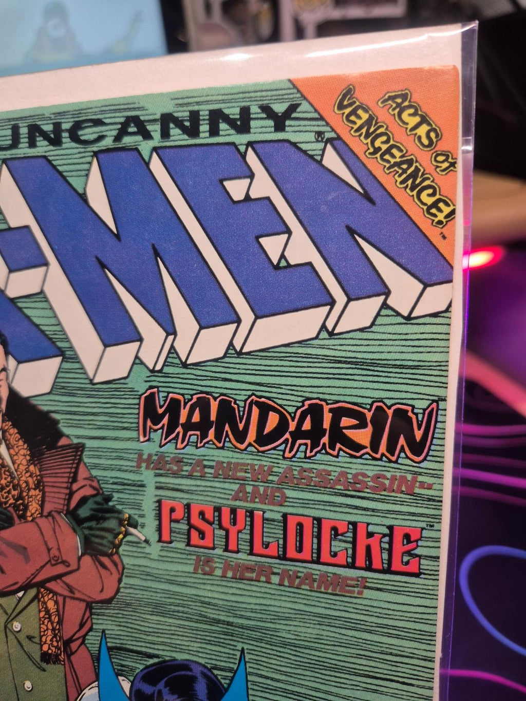 Uncanny X-Men, #256, 1989, Direct Edition, KEY Issue, VF+