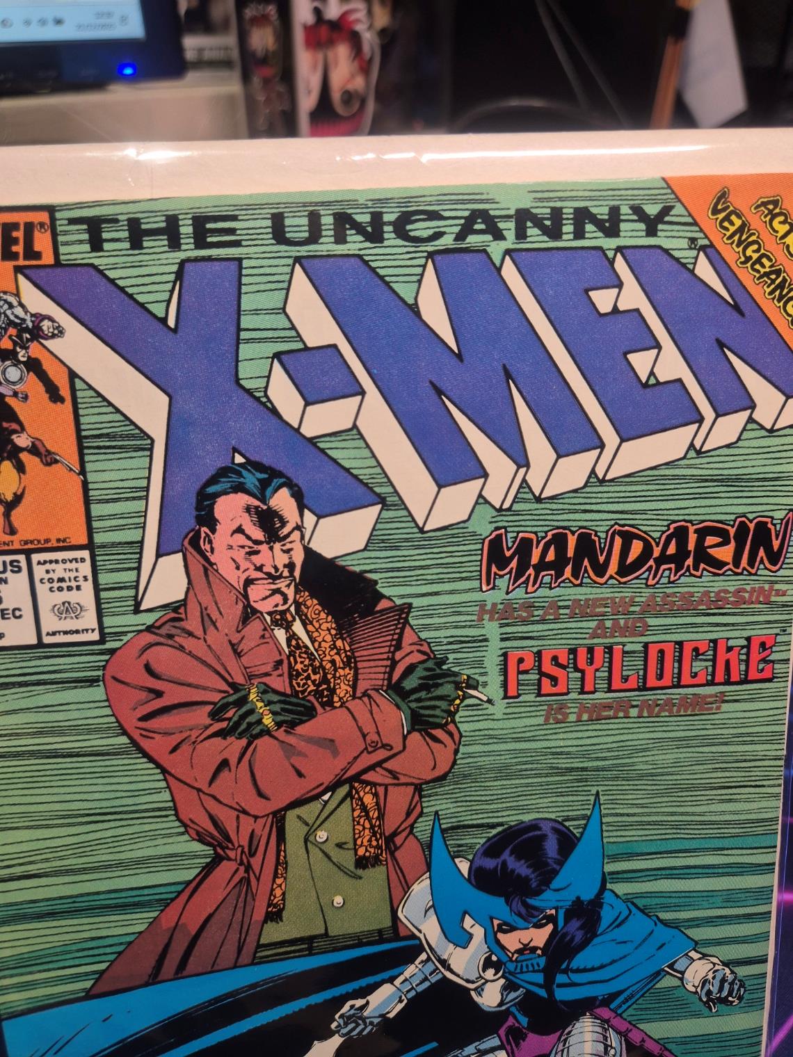 Uncanny X-Men, #256, 1989, Direct Edition, KEY Issue, VF+