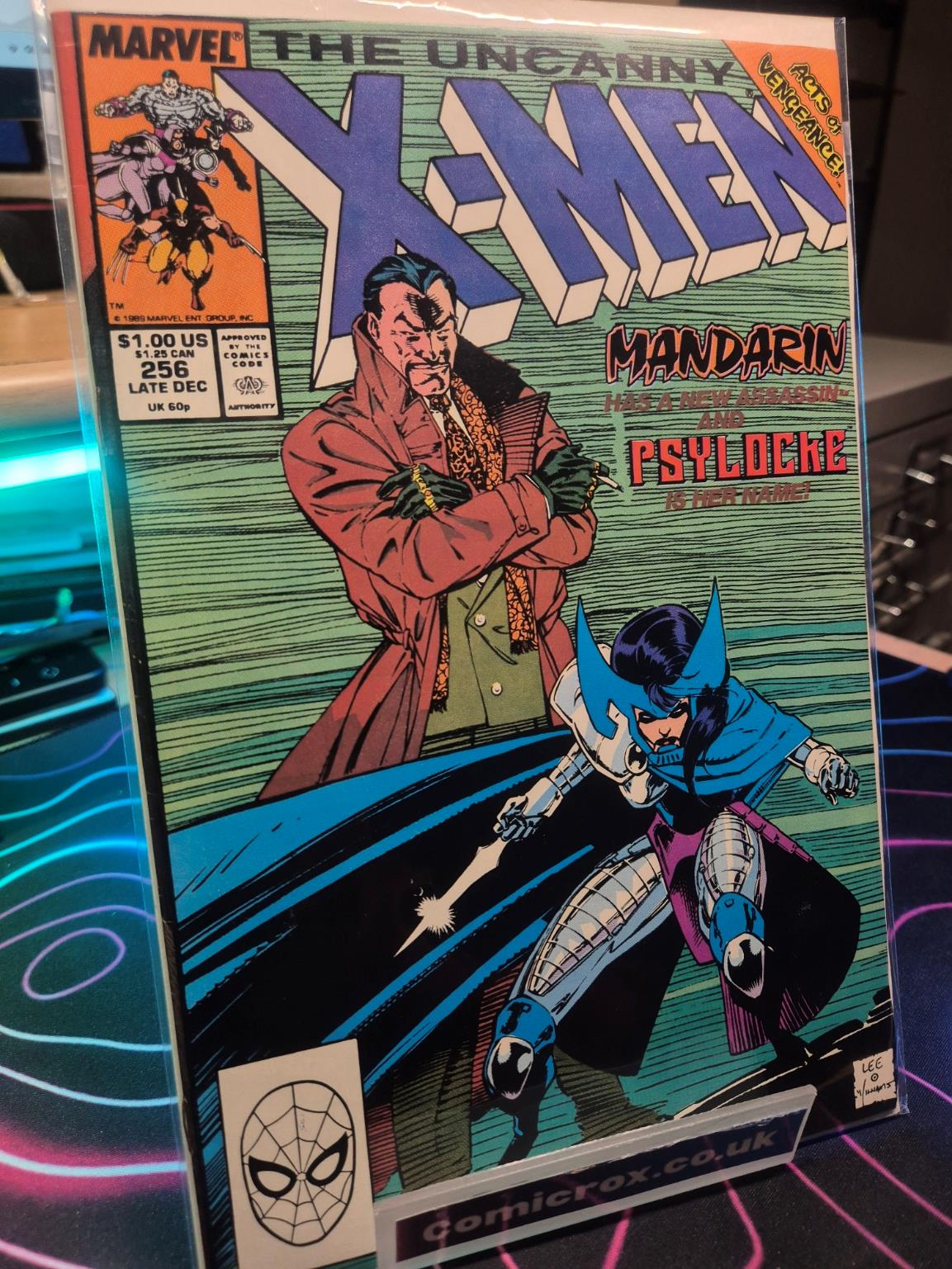 Uncanny X-Men, #256, 1989, Direct Edition, KEY Issue, VF+