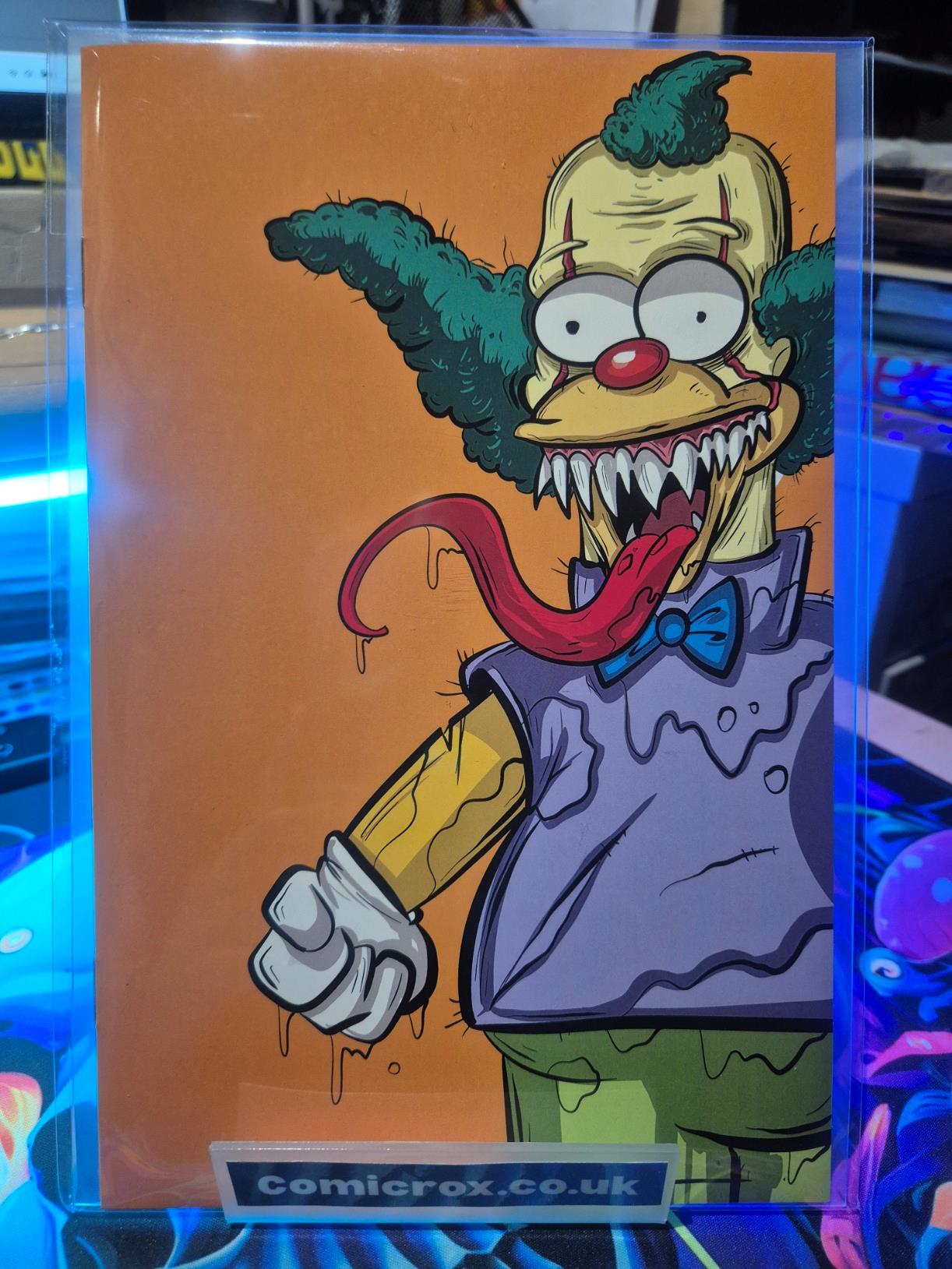Krusty The Clown, 'Battle Damaged', Gorkem Demir Excl Sketchbook 2025, Ltd 25