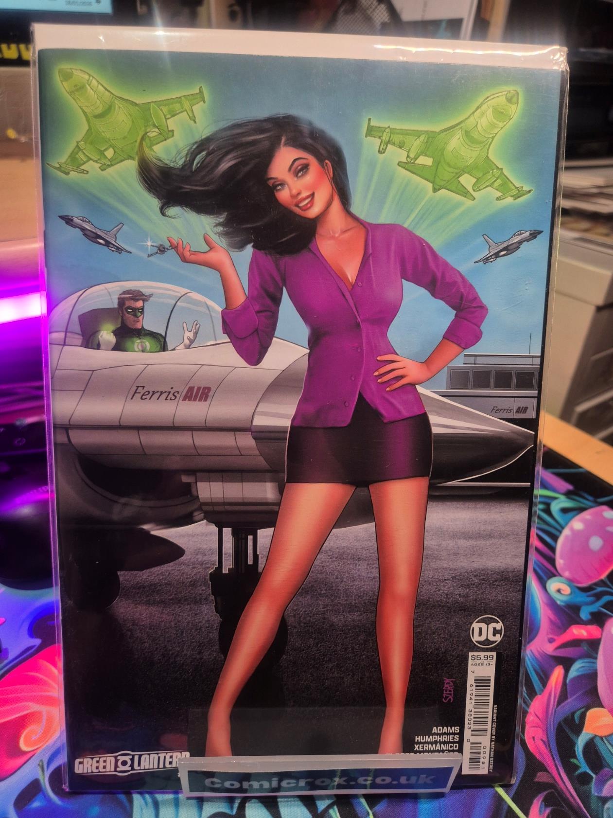 Green Lantern, #9, Nathan Szerdy Variant, NM