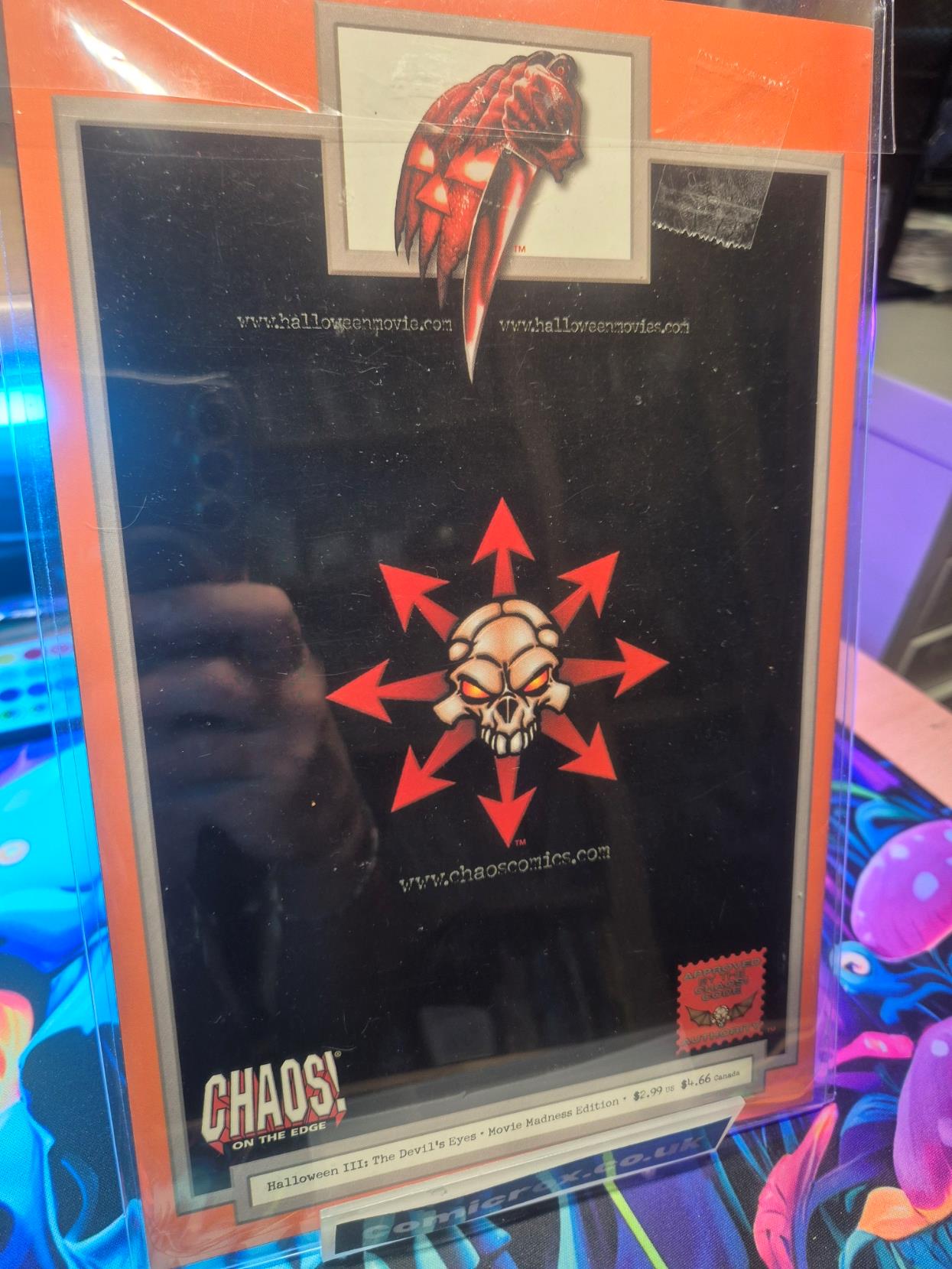 Halloween III: The Devil's Eyes, Chaos Comics Exclusive, HTF, 2001, Mint