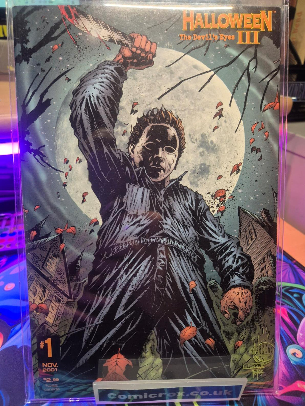 Halloween III: The Devil's Eyes, Chaos Comics Exclusive, HTF, 2001, Mint