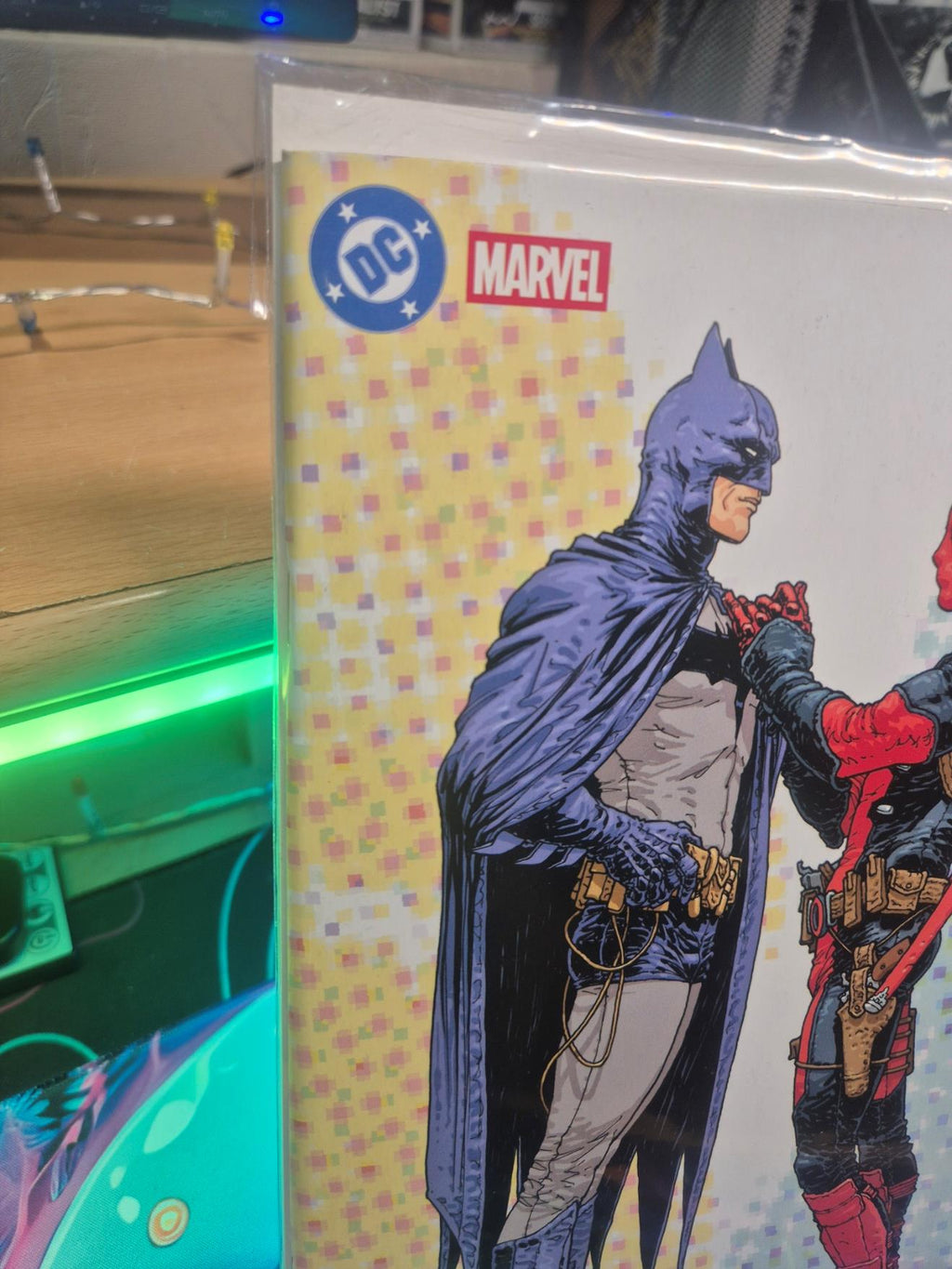 DC MARVEL BATMAN DEADPOOL #1 FRANK QUITELY VARIANT First Print