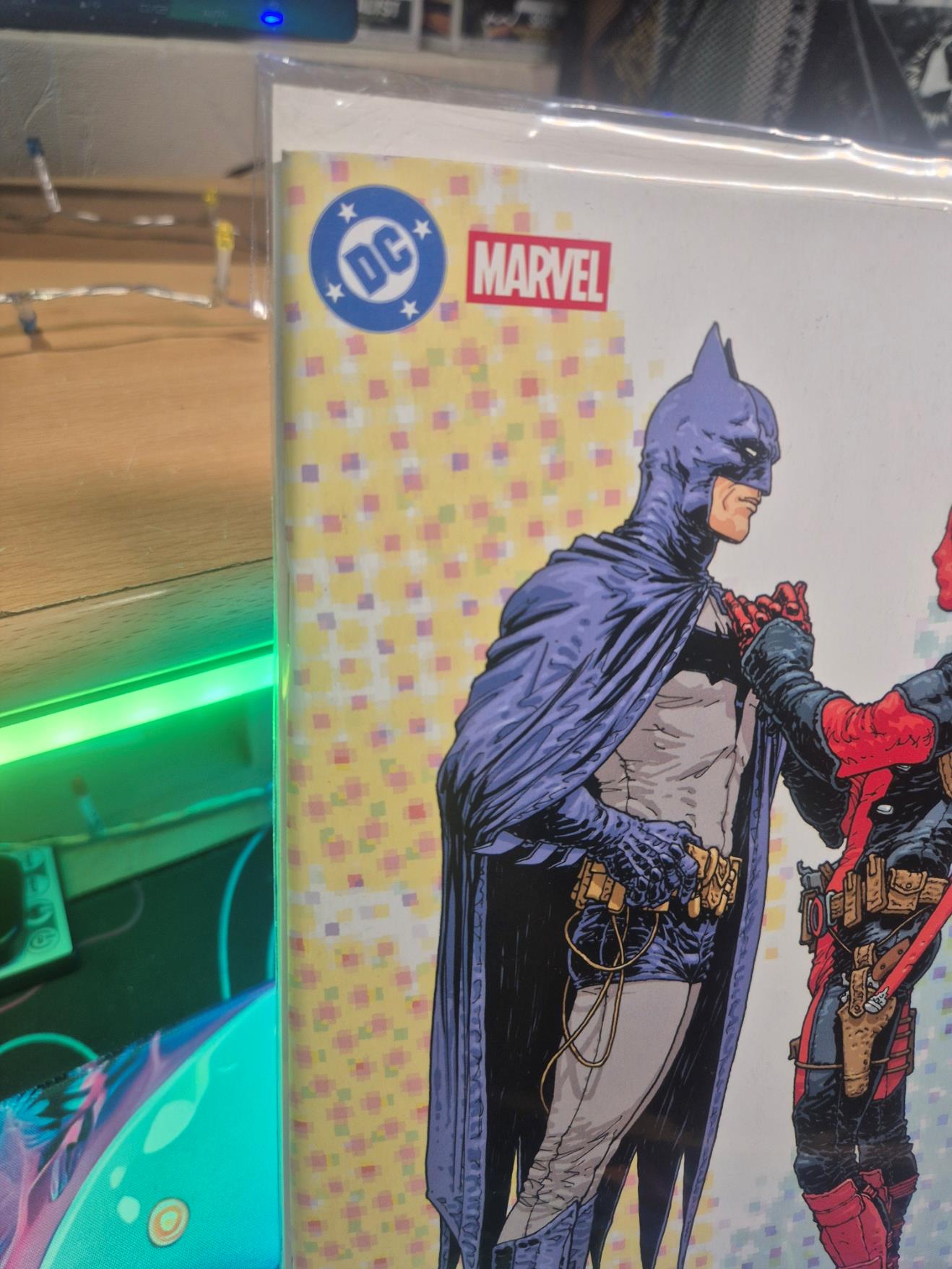 DC MARVEL BATMAN DEADPOOL #1 FRANK QUITELY VARIANT First Print