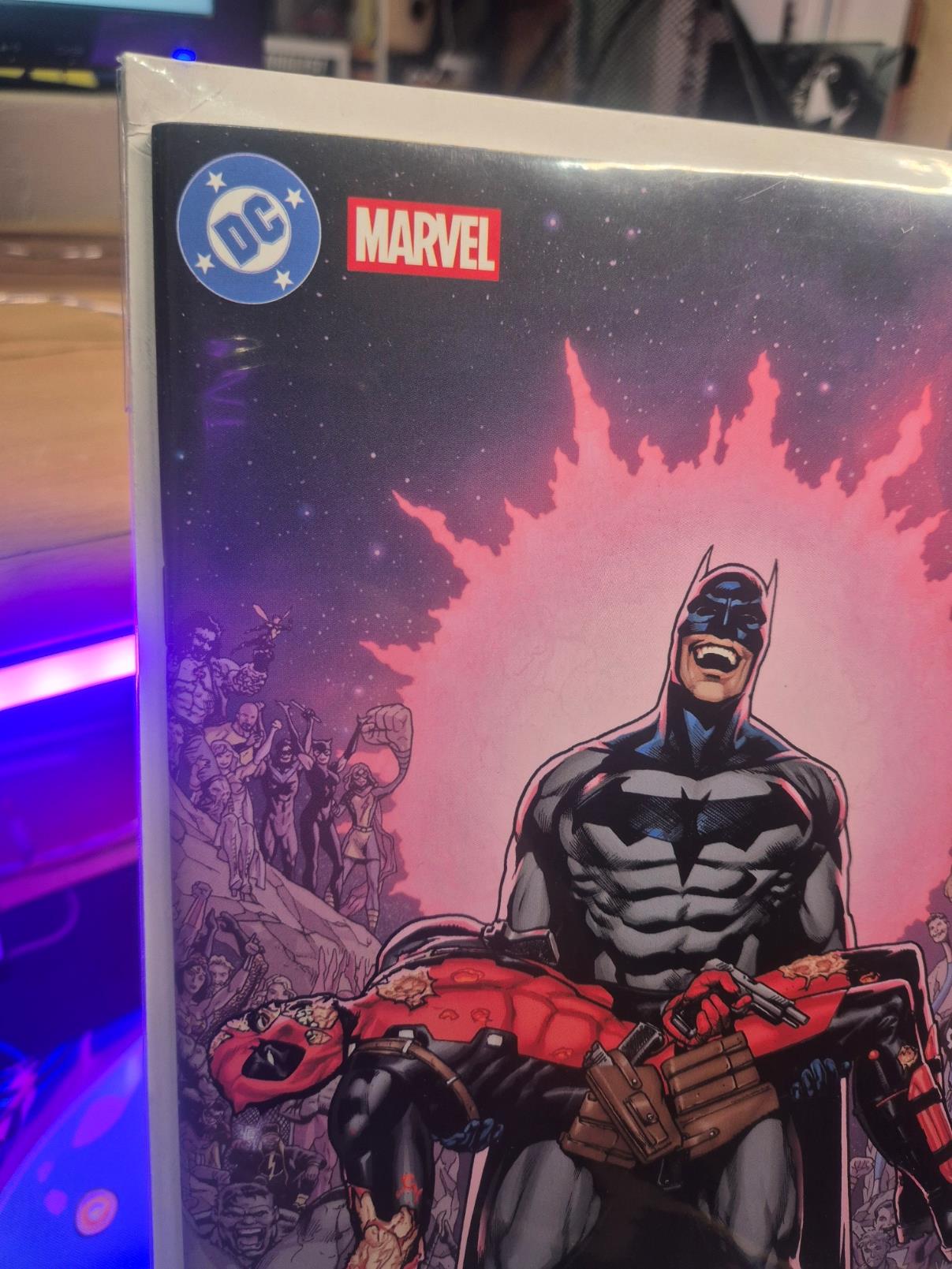 DC MARVEL BATMAN DEADPOOL #1 RYAN SOOK CRISIS HOMAGE VARIANT FIRST PRINT