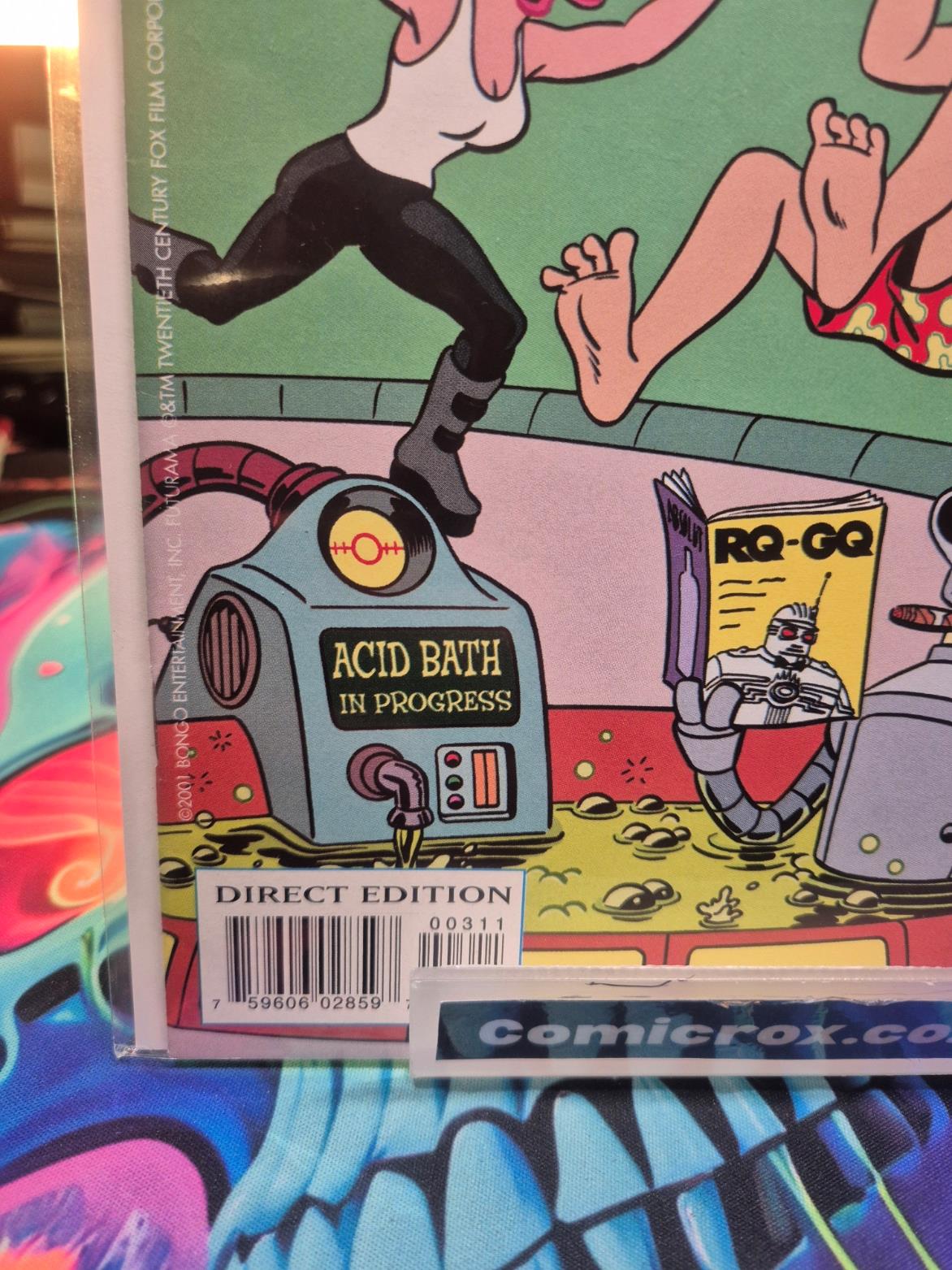 FUTURAMA #3, Direct Edition, 2001, New Version 3.0, NEW/NM