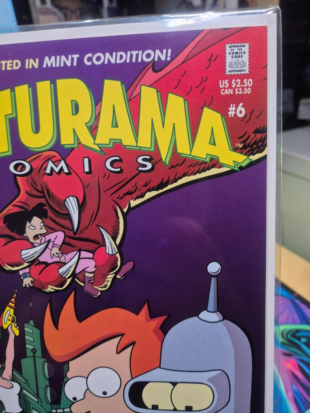 FUTURAMA #6 Direct Edition 2001, VF/NM