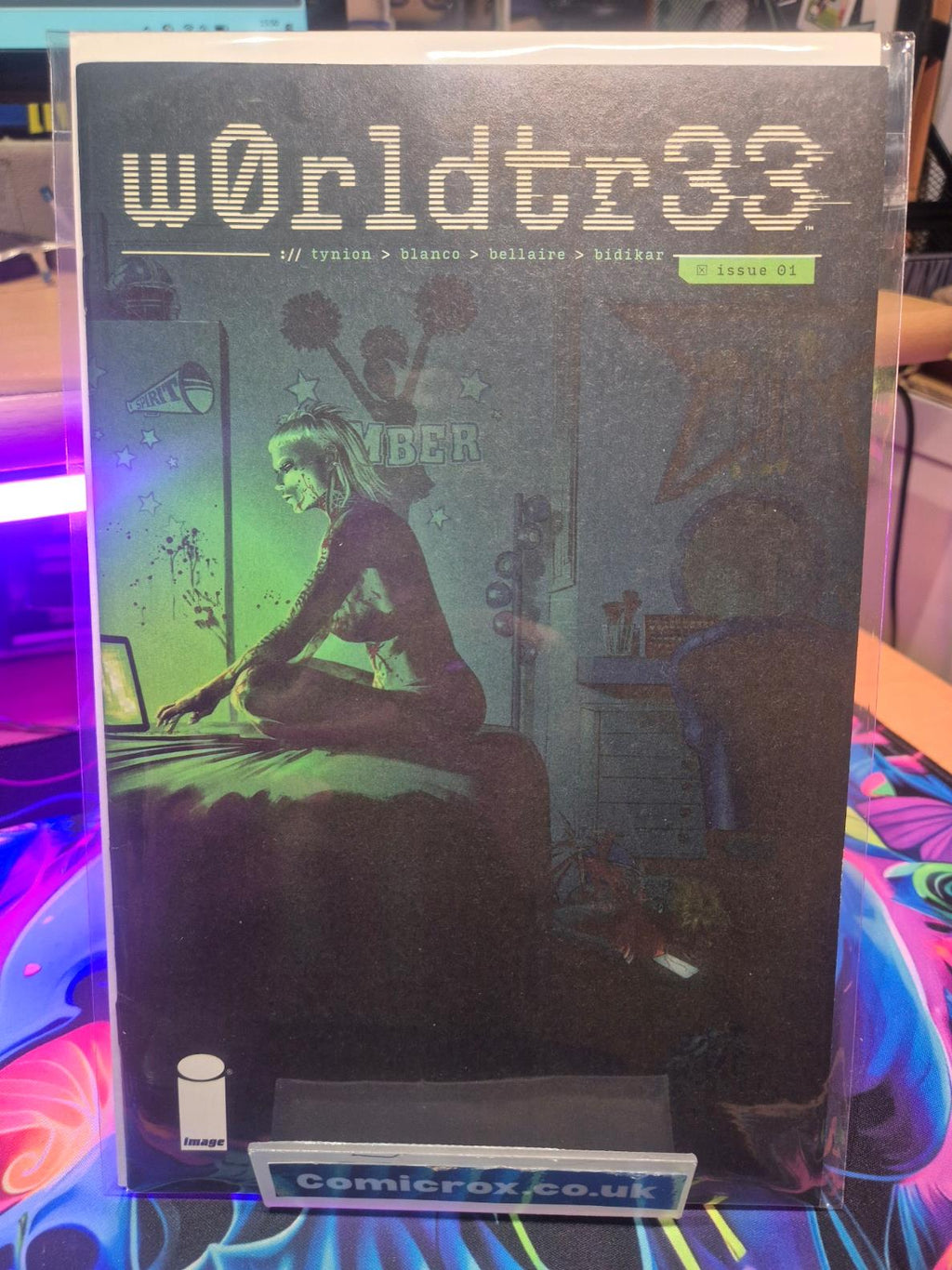 W0rldtr33 #1, Fernando Blanco RECALLED COLOUR MISPRINT ERROR VERSION 2023