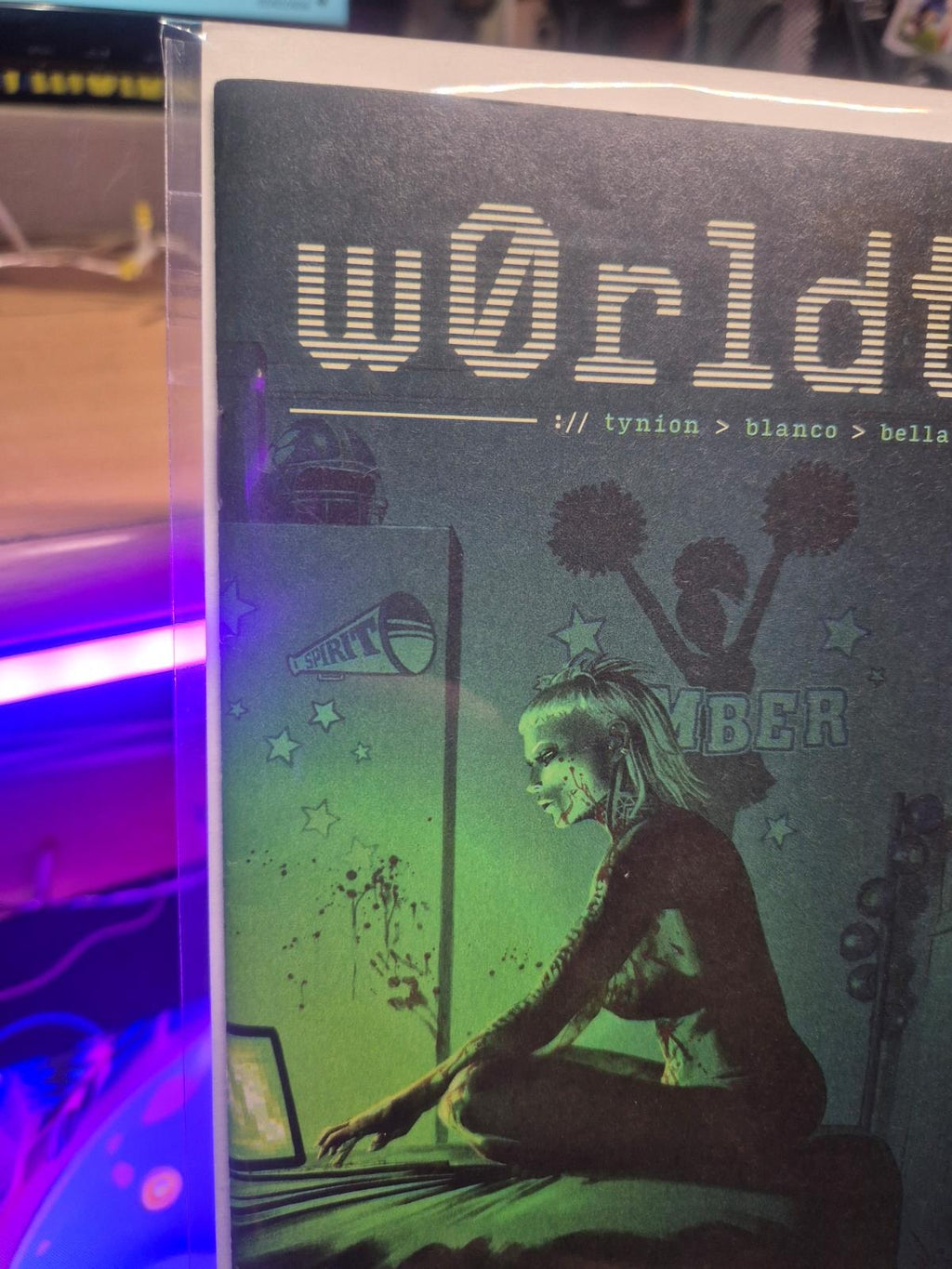 W0rldtr33 #1, Fernando Blanco RECALLED COLOUR MISPRINT ERROR VERSION 2023