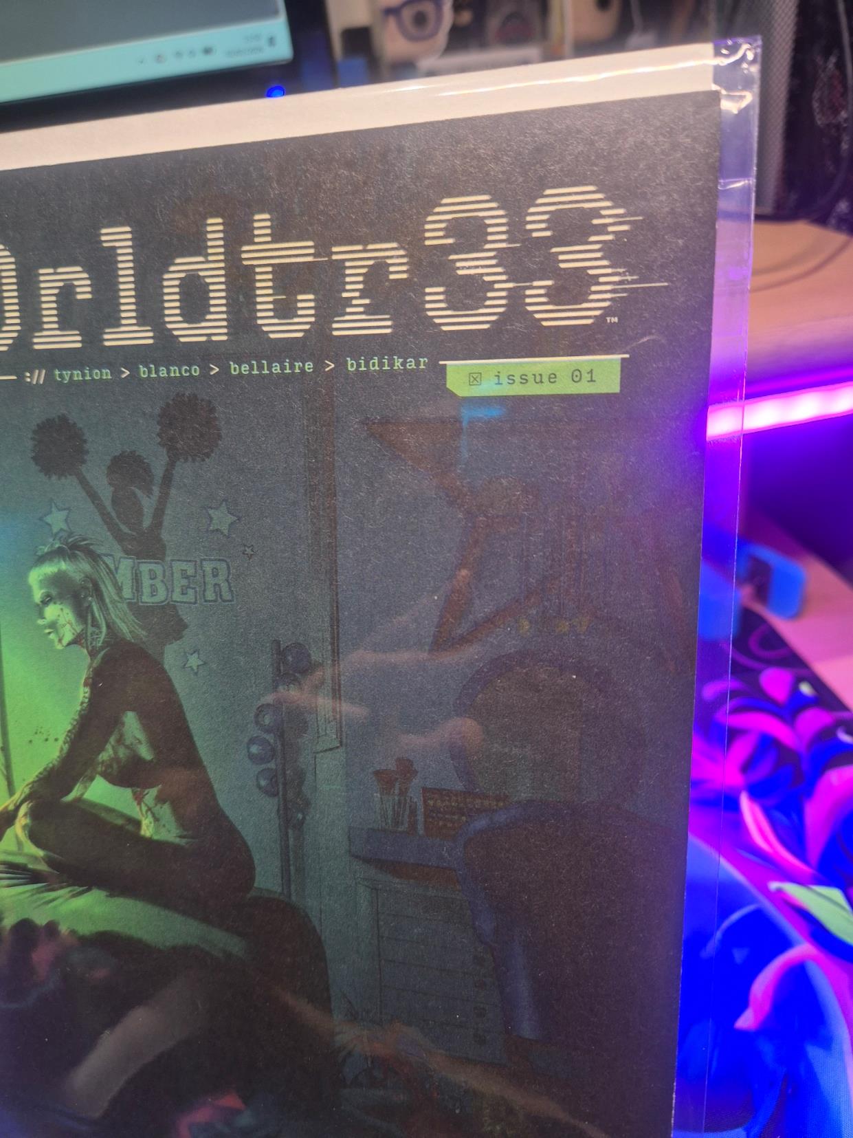 W0rldtr33 #1, Fernando Blanco RECALLED COLOUR MISPRINT ERROR VERSION 2023