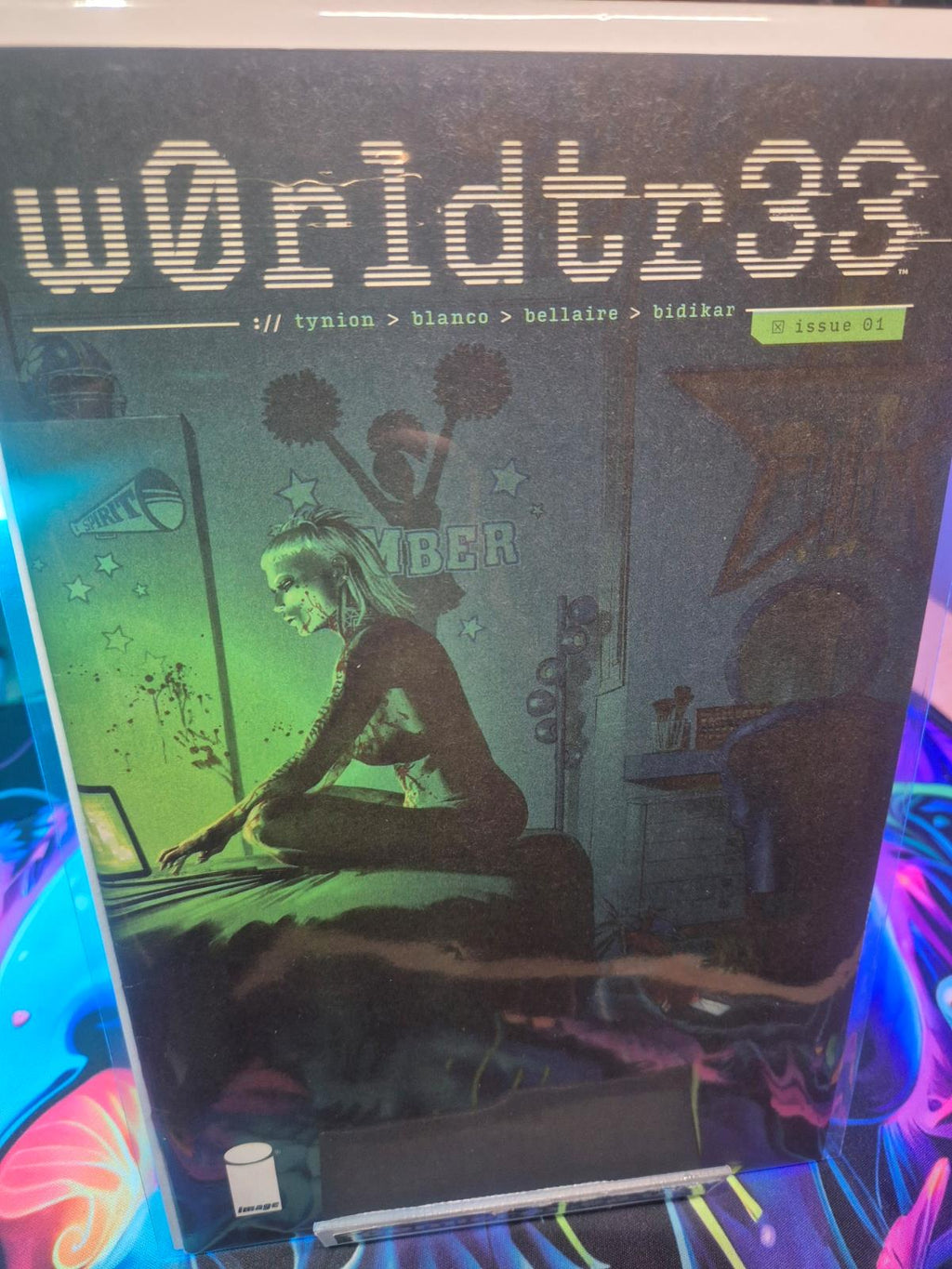 W0rldtr33 #1, Fernando Blanco RECALLED COLOUR MISPRINT ERROR VERSION 2023