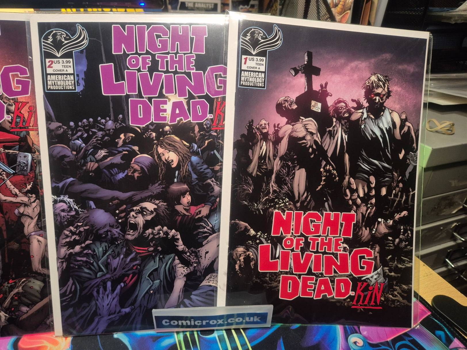 NIGHT OF THE LIVING DEAD: KIN, Complete Set #1 to 4, All NM