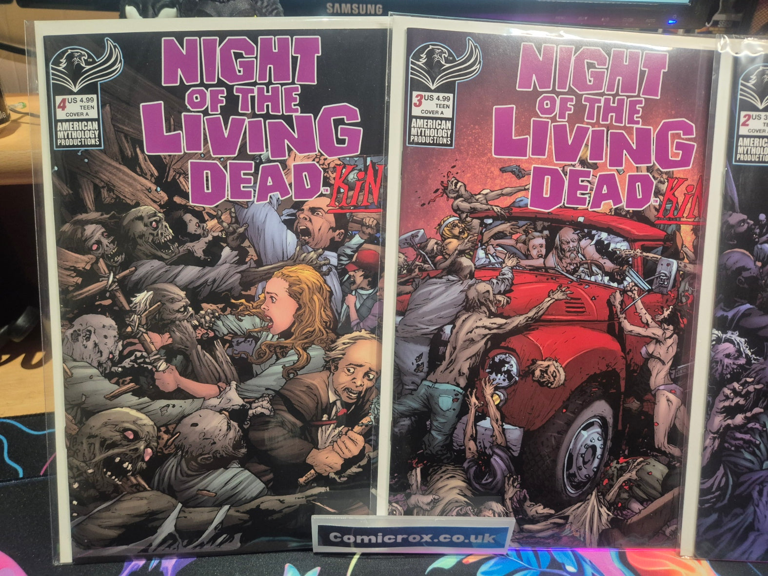 NIGHT OF THE LIVING DEAD: KIN, Complete Set #1 to 4, All NM