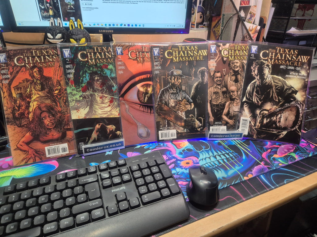 Texas Chainsaw Massacre, Complete Run, Issues 1 to 6, High Grade, In Mylar