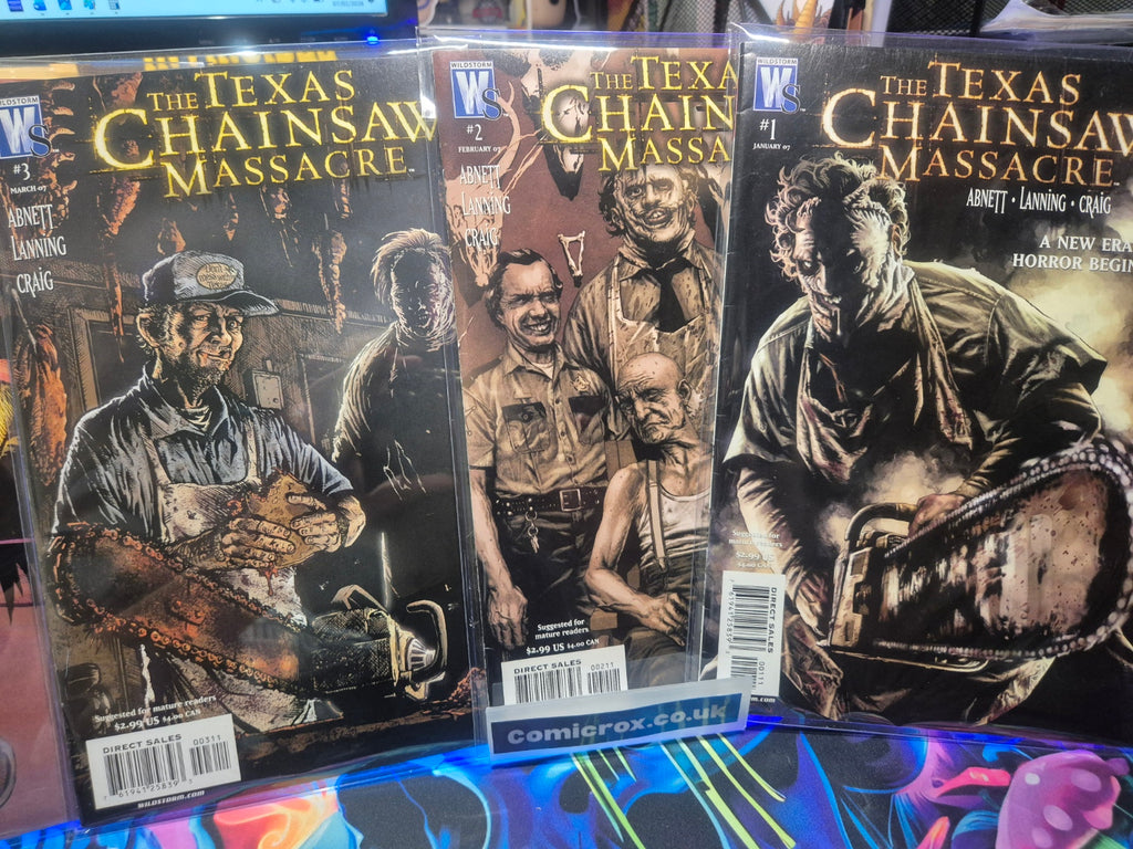 Texas Chainsaw Massacre, Complete Run, Issues 1 to 6, High Grade, In Mylar